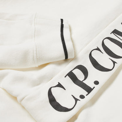 Kids CP Company Hem Logo Hoodie