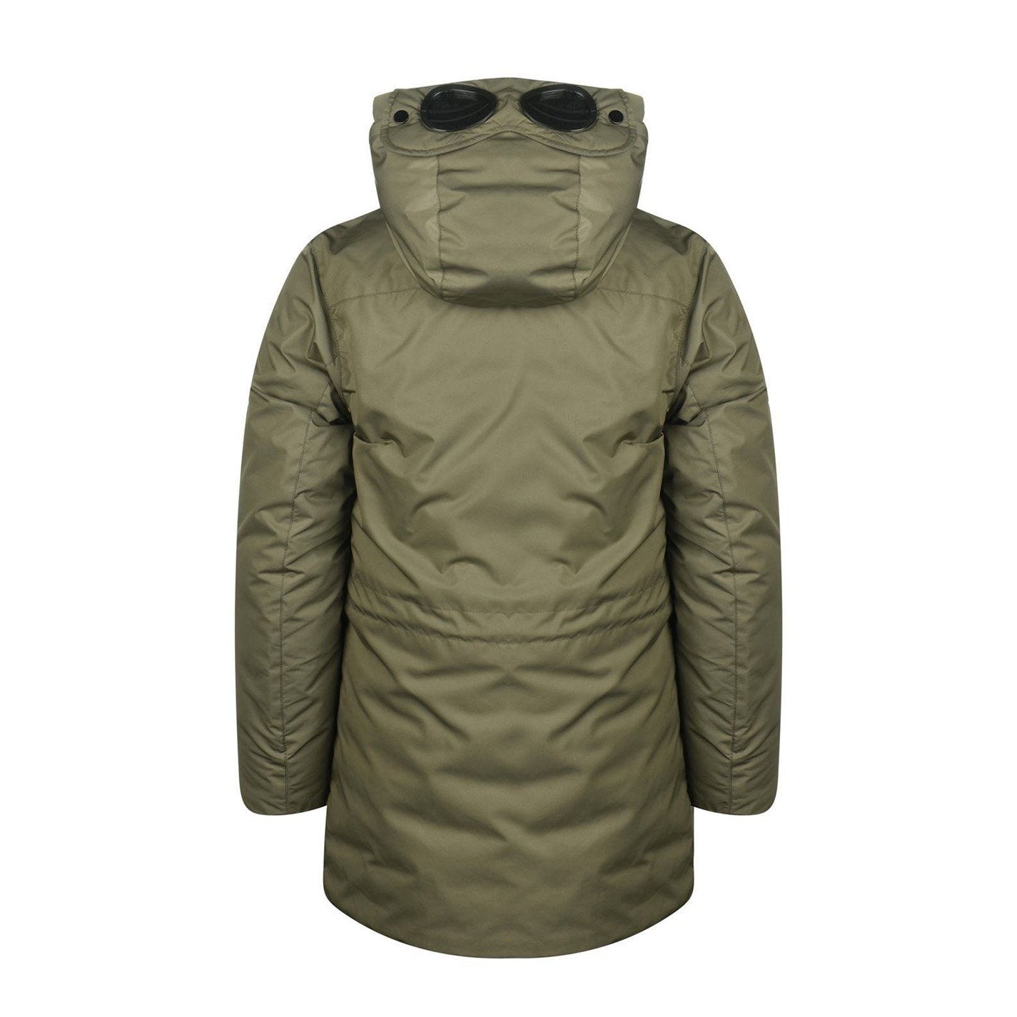 Kids CP Company Khaki Goggle Down Jacket