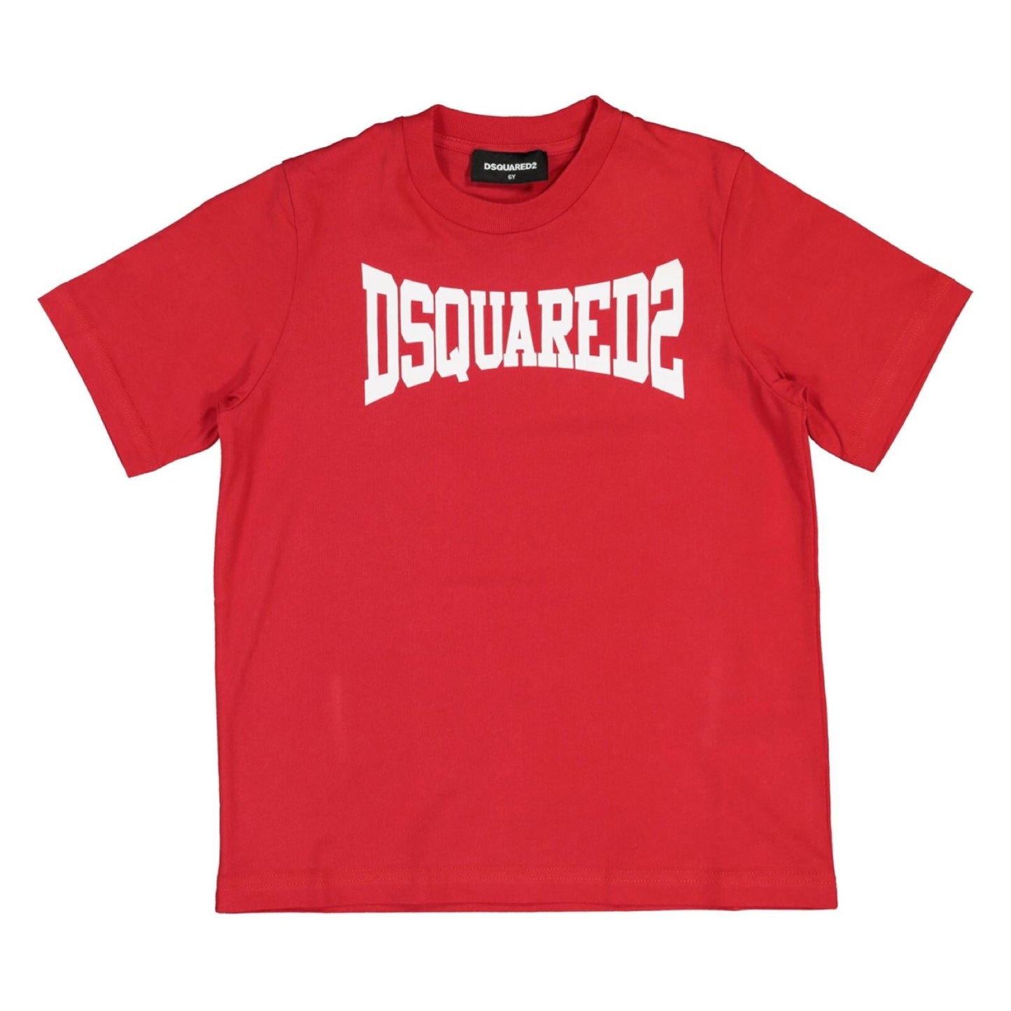 Kids DSQUARED2 Red Logo T-Shirt