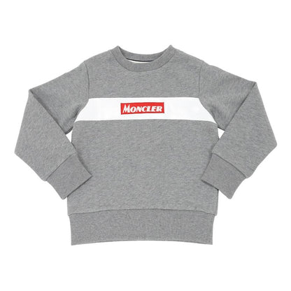 Kids Moncler Grey Logo Sweatshirt
