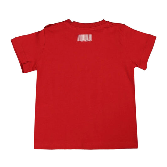 Infant Neil Barrett Red Logo Tee
