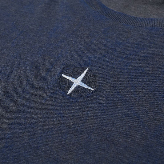 Stone Island Junior Dust Embroidered Logo T-Shirt