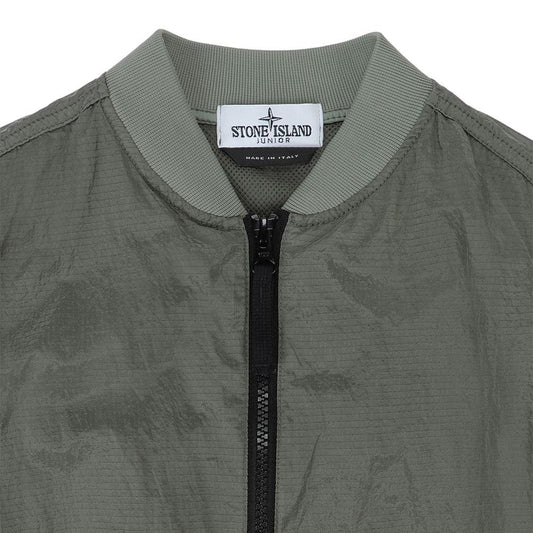 Stone Island Junior Nylon Metal Bomber Jacket