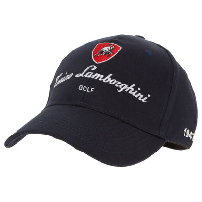 Lamborghini Navy Embroidered Golf Cap