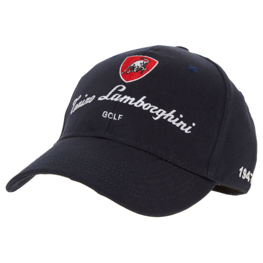 Lamborghini Navy Embroidered Golf Cap