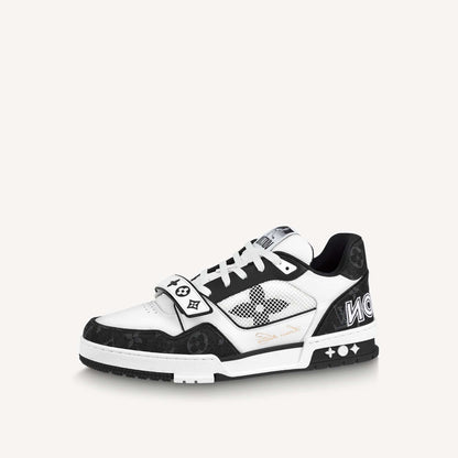LOUIS VUITTON TRAINER MONOGRAM DENIM BLACK