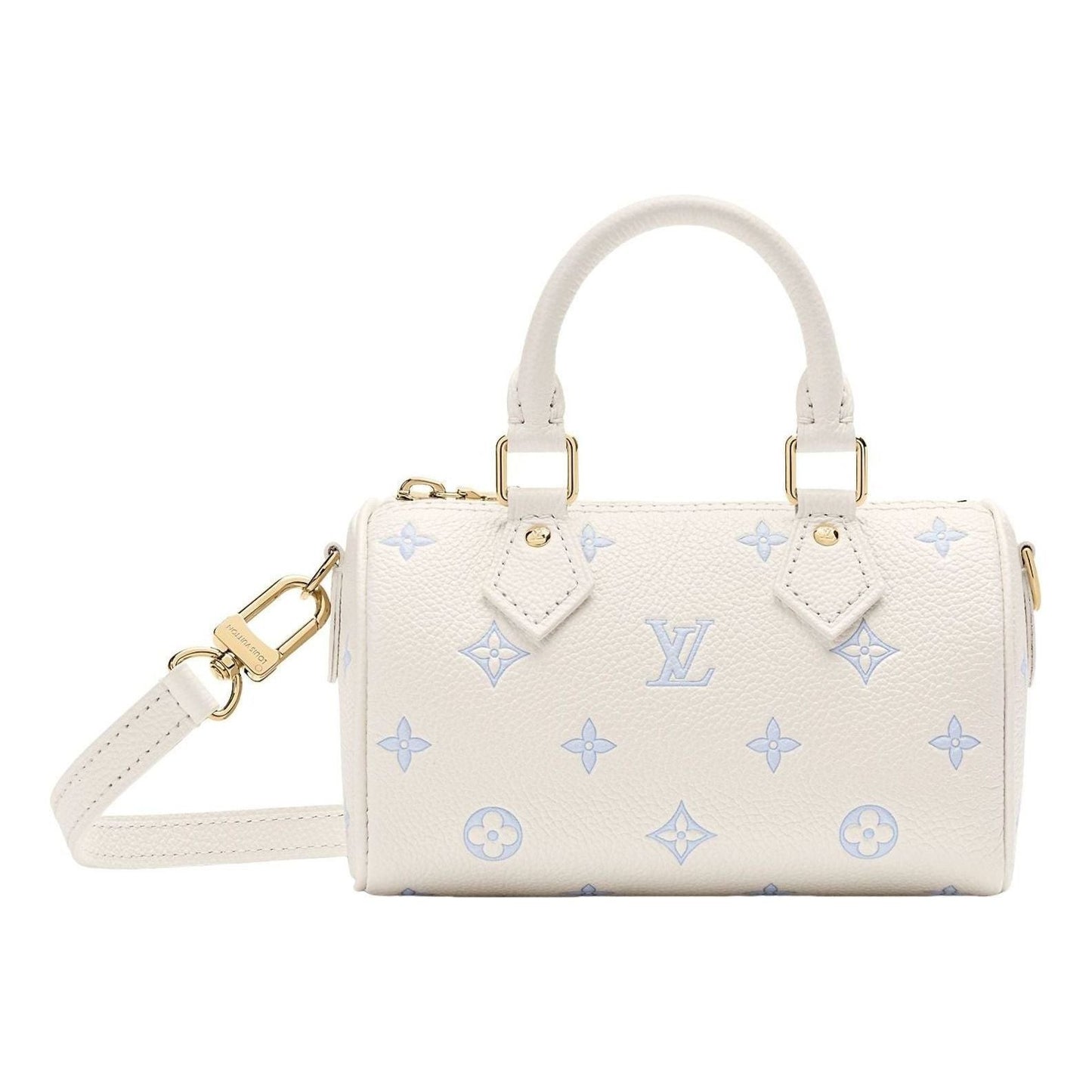 LOUIS VUITTON Nano Speedy 'Milky White Blue" M27702