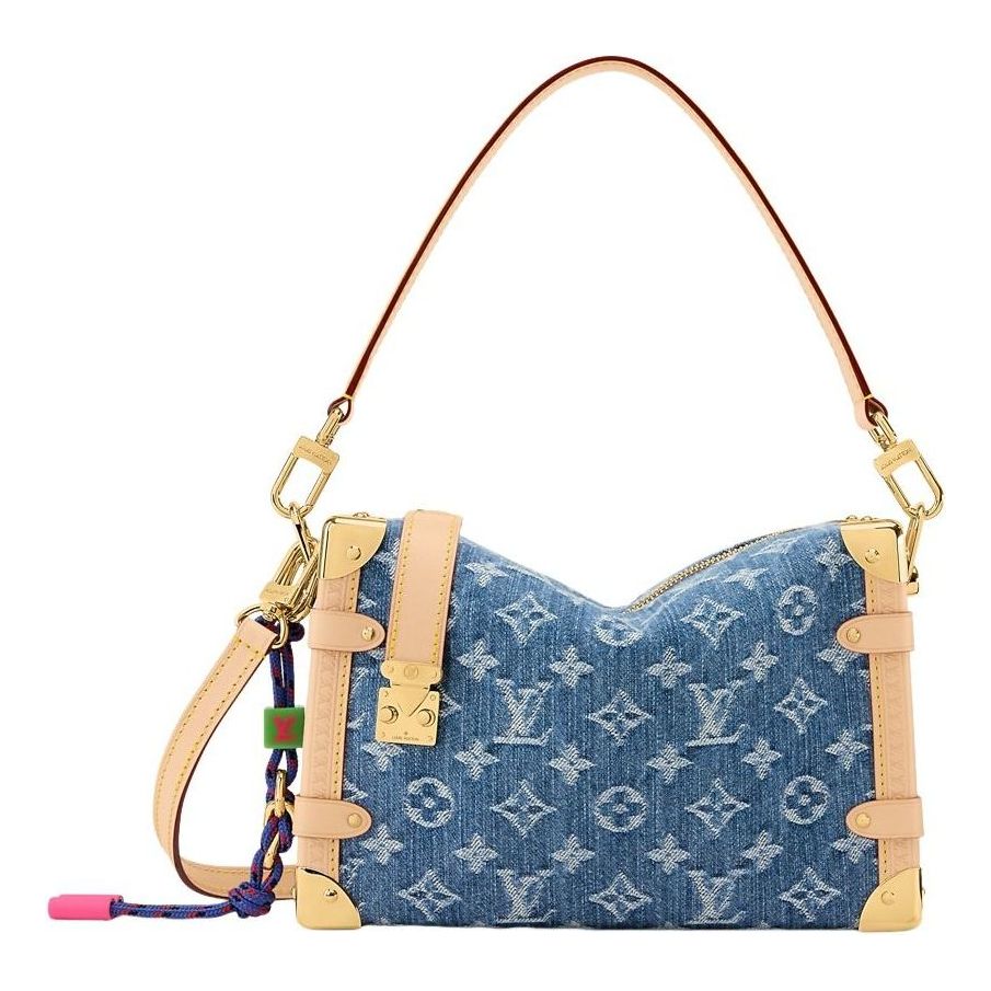 (WMNS) LOUIS VUITTON Side Trunk MM 'Blue' M27450