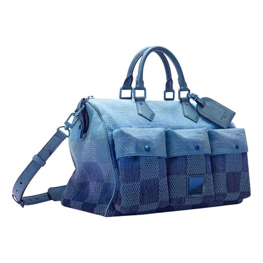 LOUIS VUITTON Speedy Outdoor Bandoulière 40 'Blue' N40877