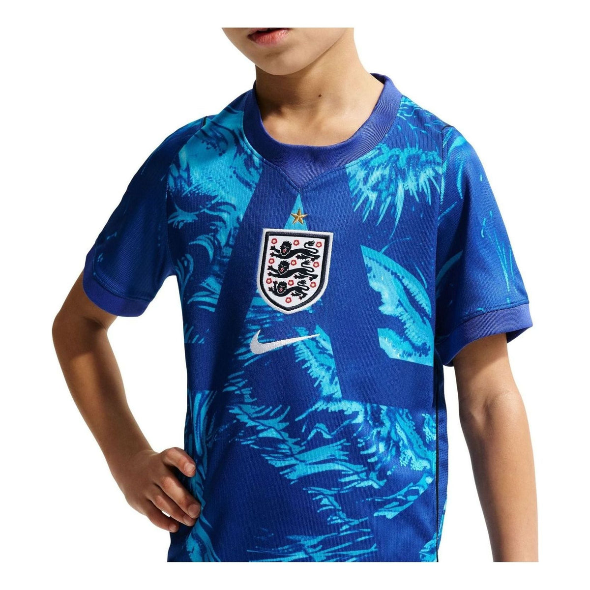 (GS) Nike England 2026 Stadium Goalkeeper Dri-FIT Replica Jersey 'Astronomy Blue Black White' IB5124-489