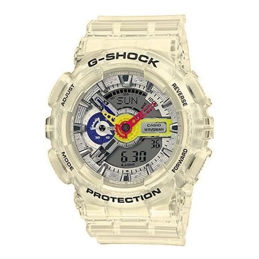CASIO G-Shock Analog-Digital 'White' GA-110FRG-7A