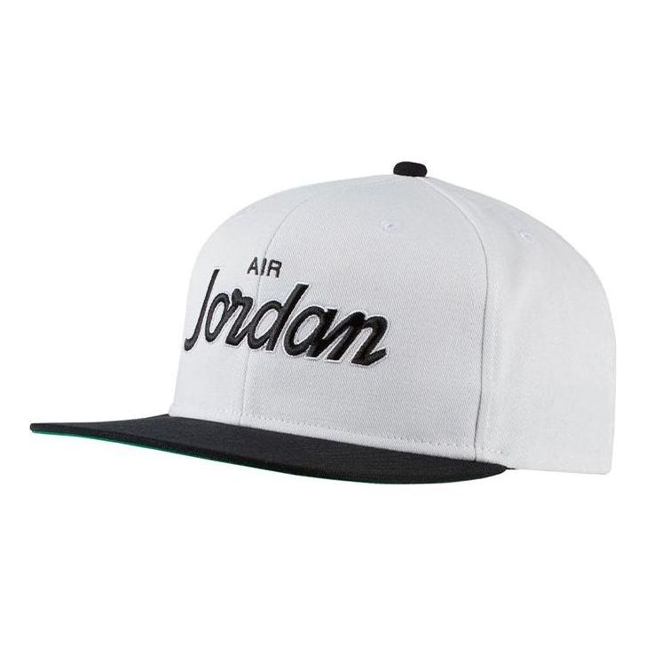 Air Jordan Pro Script Cap 'White Black' AV8448-100