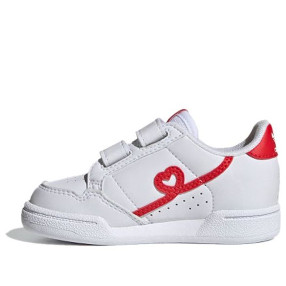 (TD) adidas Continental 80 Cf I 'White Red' FY2580