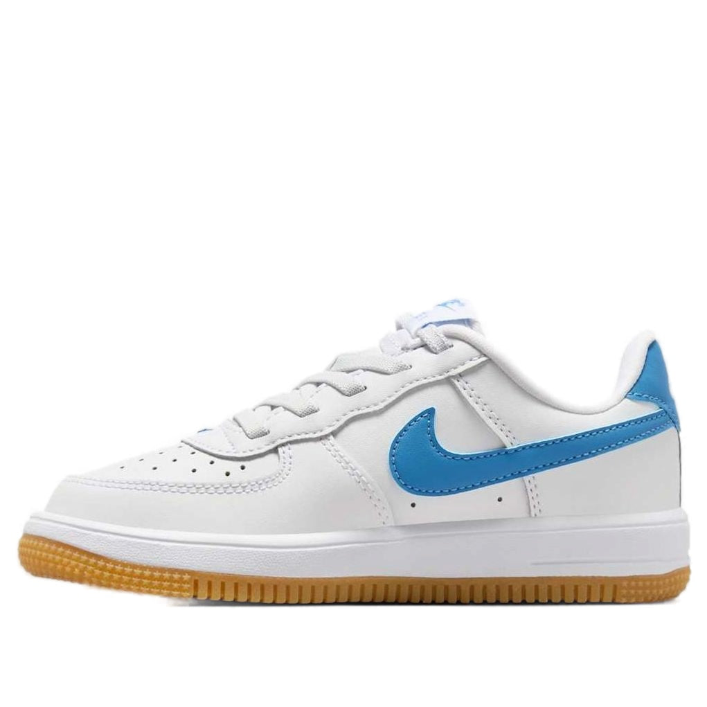 (PS) Nike Air Force 1 Low EasyOn 'White Gum Light Brown Blue Beyond' FN0237-115