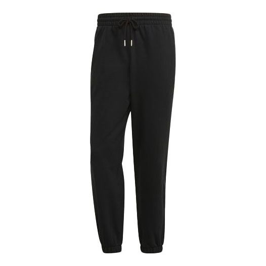 adidas originals Casual Loose Bundle Feet Elastic Waistband Sports Pants Black GN3379