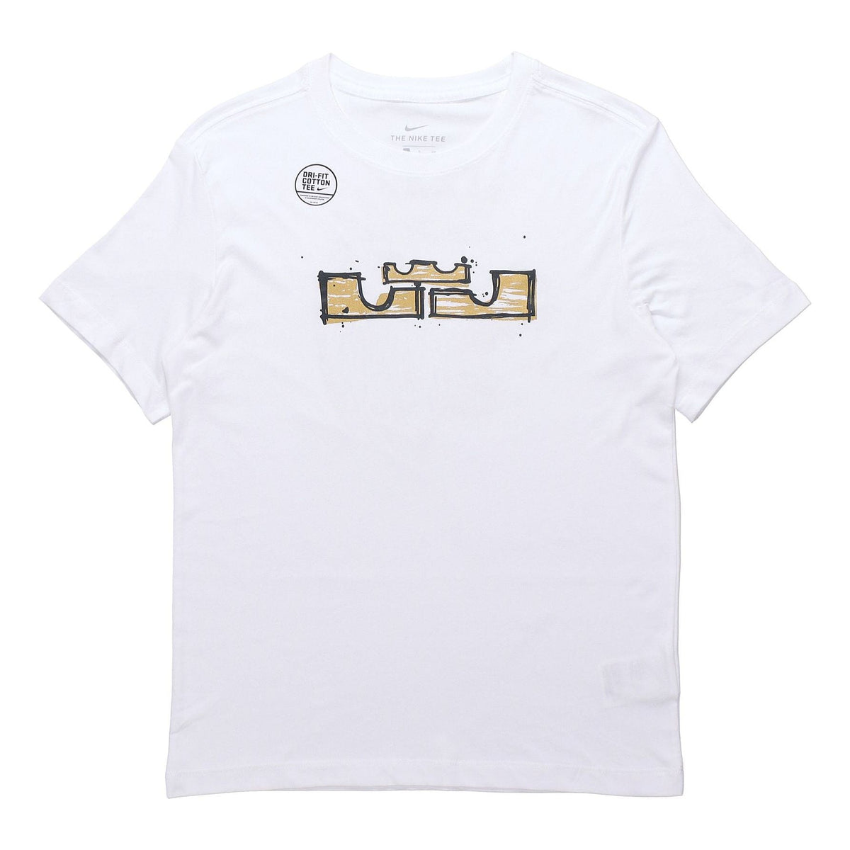 Nike AS Men's NK Dry LBJ SSNL LOGO Tee White DD0784-100