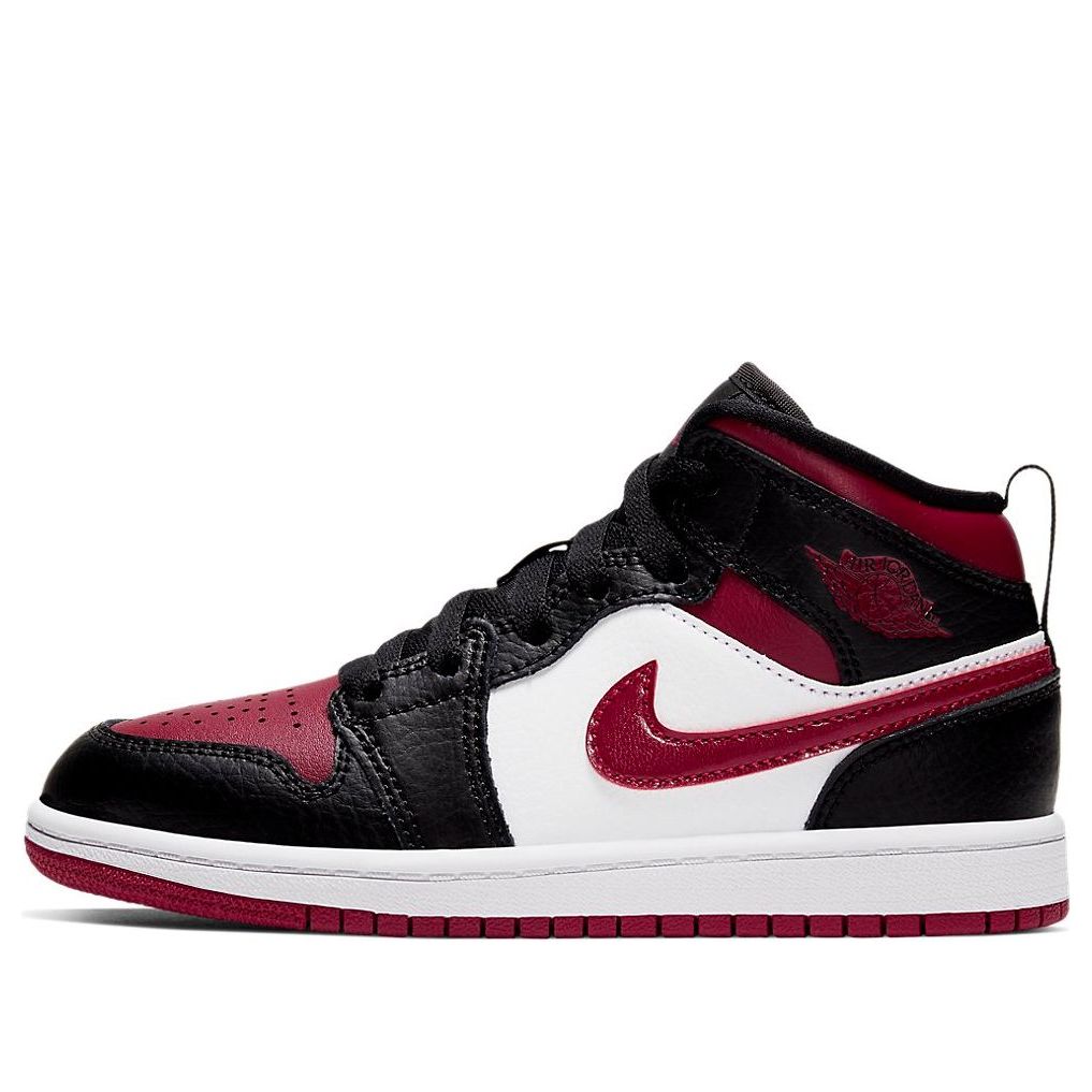 (PS) Air Jordan 1 Mid 'Bred Toe' 640734-066