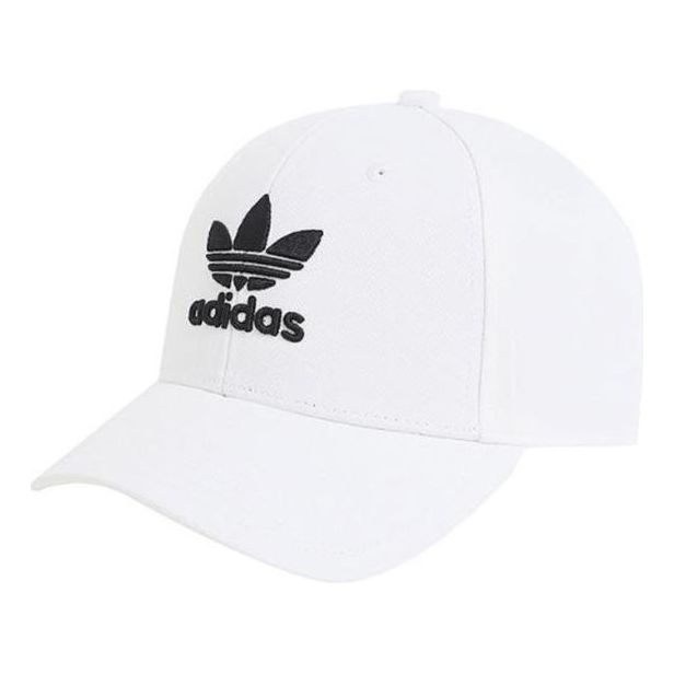 adidas Trefoil Baseball Caps 'White' FJ2544