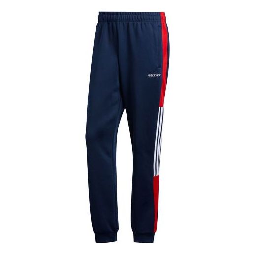 adidas originals Classics Tp Causual Sports Stripe Ankle Banded Long Pant Male Blue GD2066
