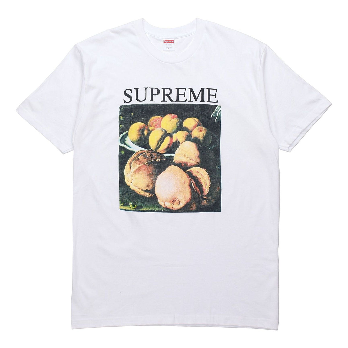 Supreme FW18 Still Life Tee White Printing Short Sleeve Unisex SUP-FW18-017