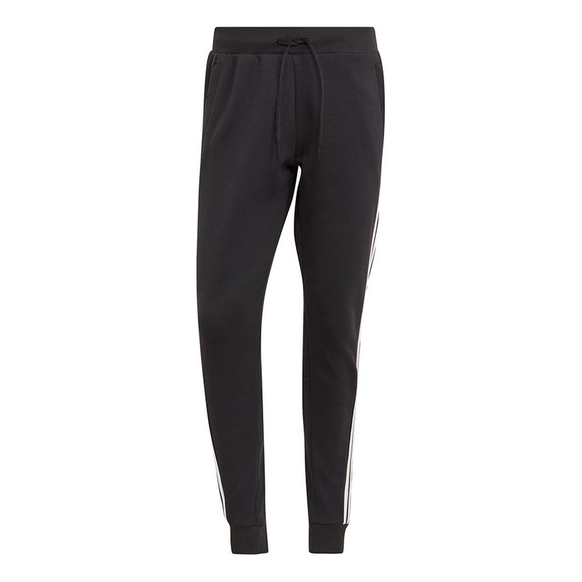 adidas M Fi Pant 3s Casual Classic Stripe Sports Long Pants Black GM6462