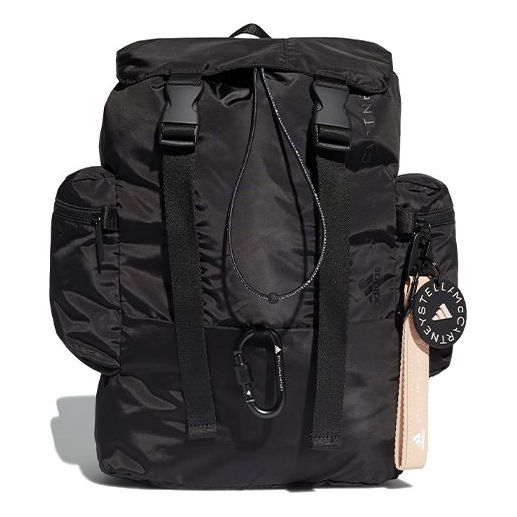 (WMNS) adidas by Stella McCartney Backpack 'Black App Signal Orange' FS6639