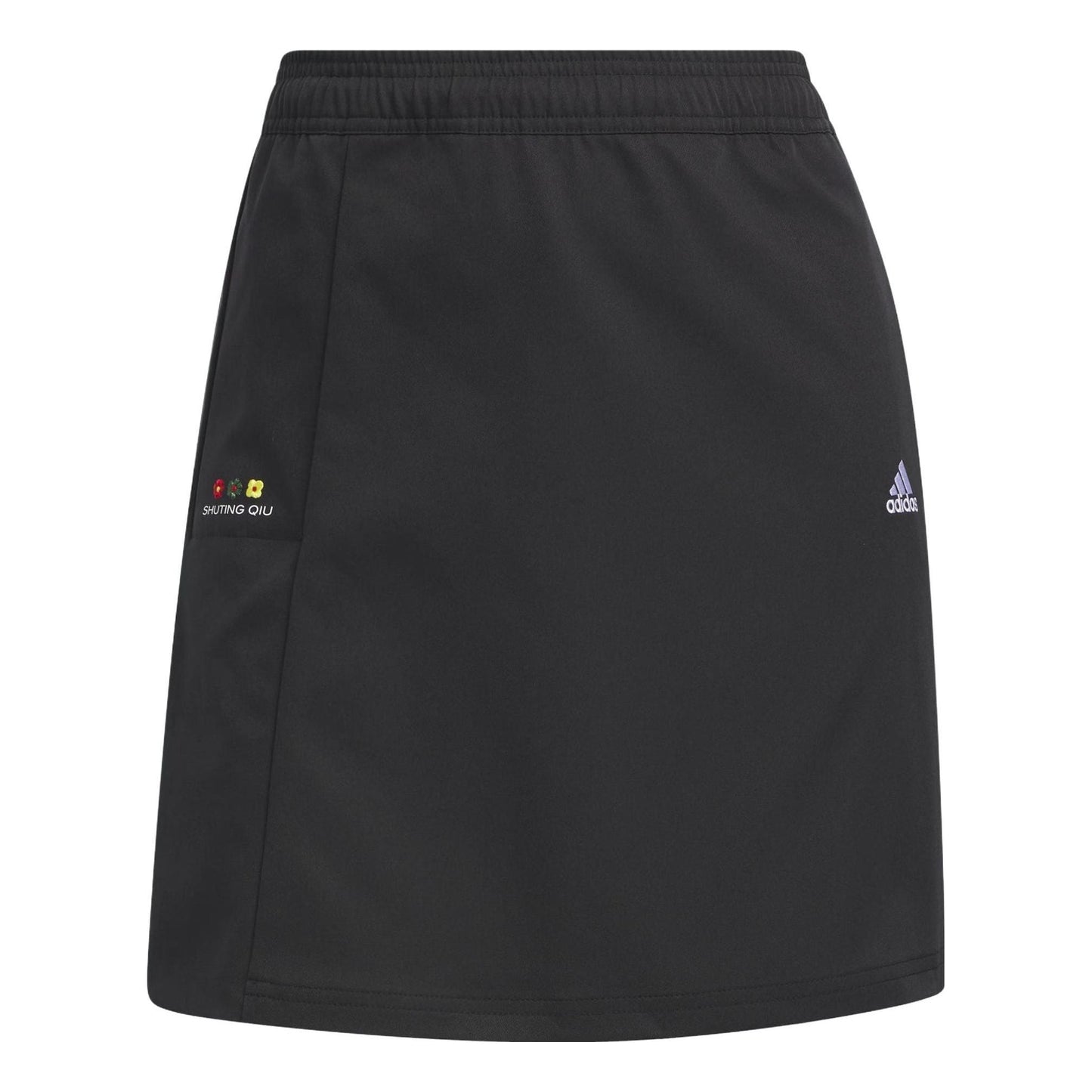 (WMNS) adidas Shuting Qiu Skirt Asia Sizing 'Black White' IM8451