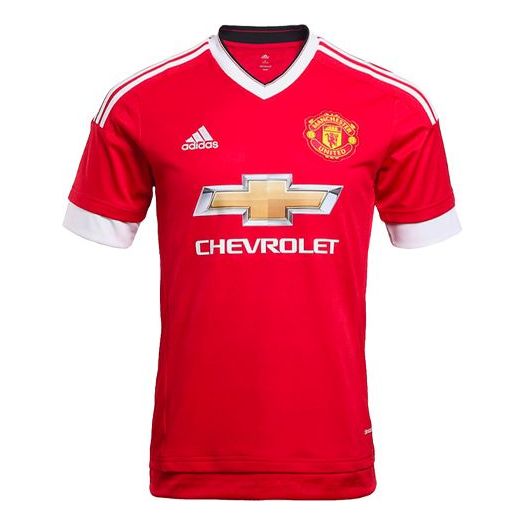 adidas Manchester United 15/16 Home Jersey Asia Sizing 'Red' AC1414