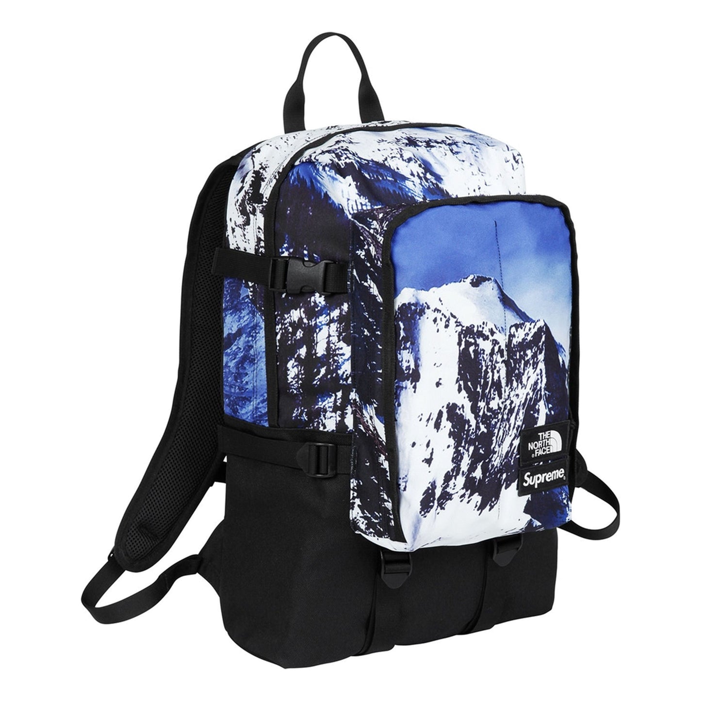 Supreme x The North Face Mountain Expedition Backpack 'White Black Blue' SUP-SS18-601