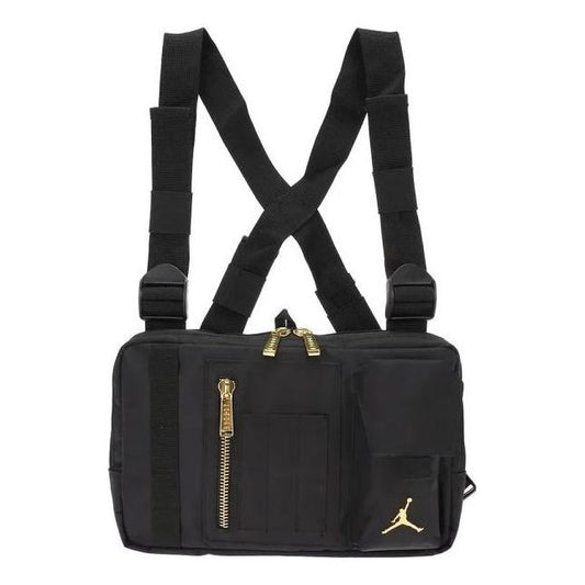 Air Jordan MA-1 Chest Rig Bag 'Black Gold' 9A0320-023