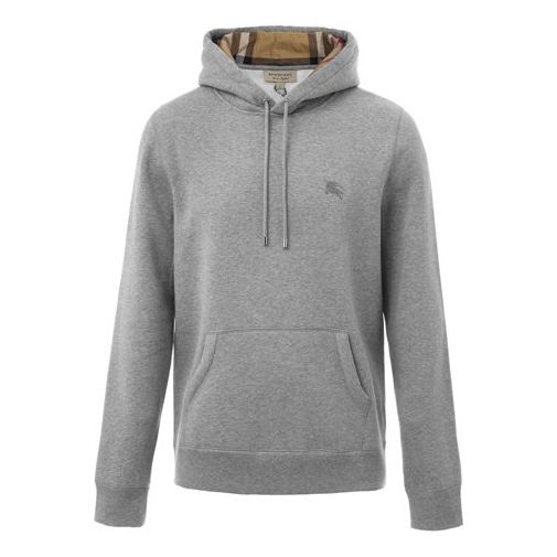 Men's Burberry SS21 Fleece Lined Gray 80362841