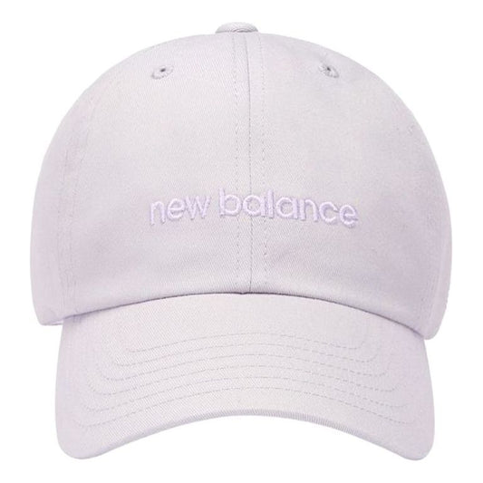 New Balance Embroidery Wordmark Logo Hat 'Light Purple' LAH21003-LIA