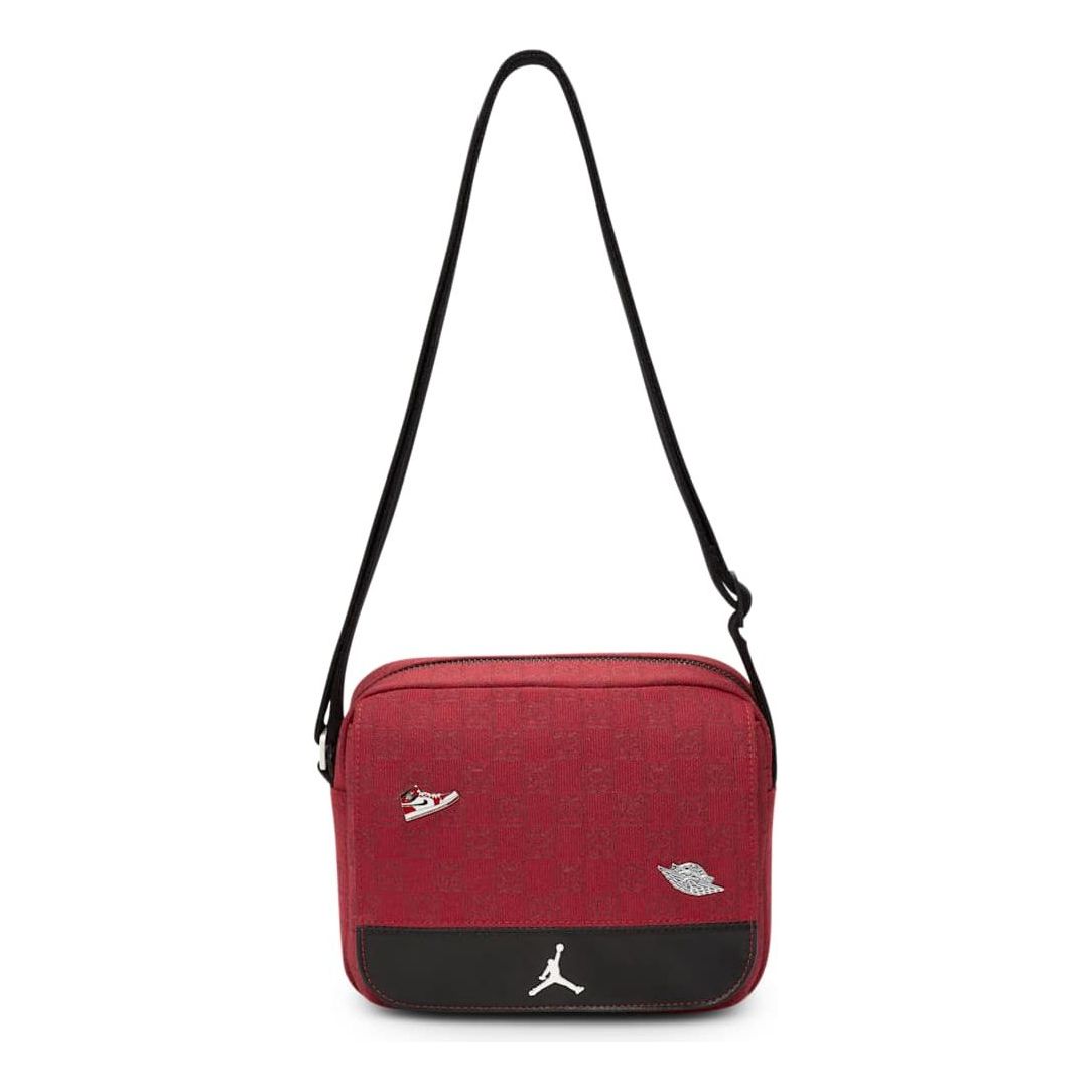 Air Jordan Monogram Mini Messenger Bag 'Bold Red' MA0760-H15