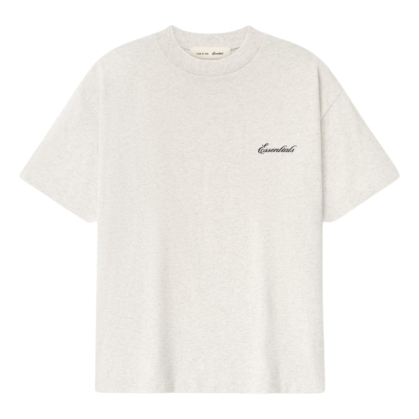 Fear of God Essentials Signature Classic T-Shirt 'Oatmeal Heather' 125AS264491F