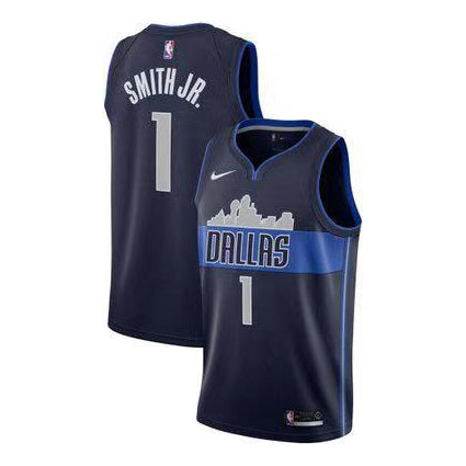 Nike NBA SW Fan Edition Dallas Mavericks 1 Jersey 'Blue' 877202-421