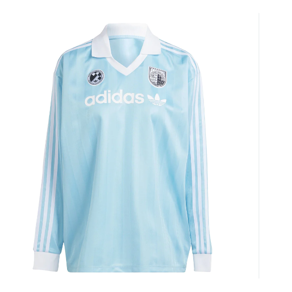 (WMNS) adidas Football Long-Sleeve 'Light Aqua' IR9770