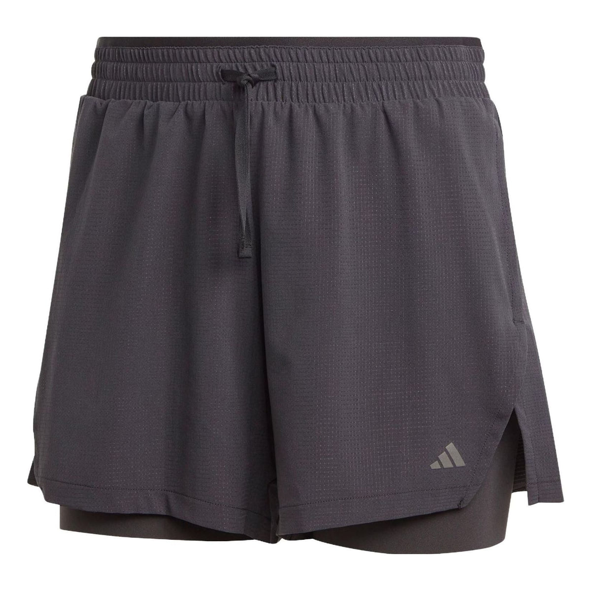(WMNS) adidas HIIT HEAT.RDY Two-in-One Shorts Asia Sizing 'Black' IL9278