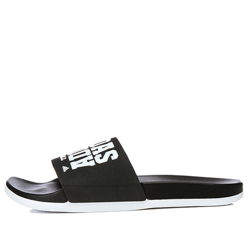 adidas Adilette Cloudfoam Plus Campus (W) 'Black White' BY2615