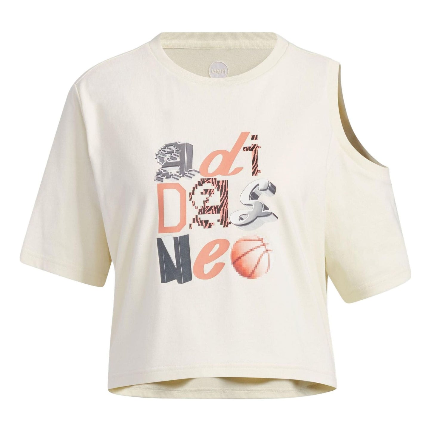 (WMNS) adidas Neo Graphic T-shirt 'White' IK7670