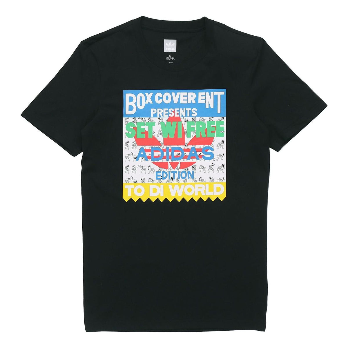 adidas originals SETWIFREE TEE Short Sleeve Black CF3115