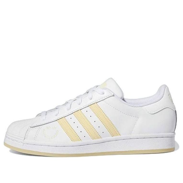 (WMNS) adidas Superstar 'White Easy Yellow' GY2073