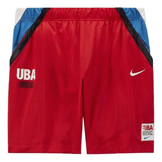 Nike Mesh Shorts Contrasting Colors Alphabet Printing Sports Basketball Asia Edition Red CZ4700-611