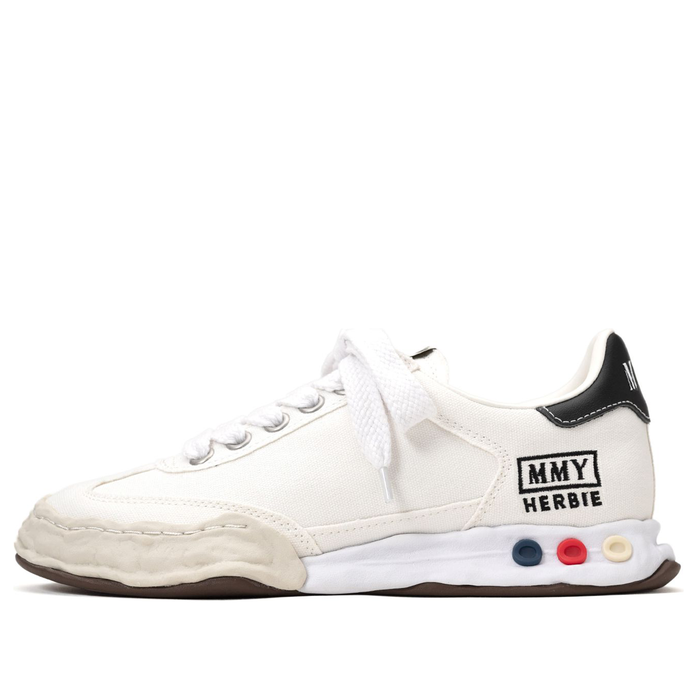Maison MIHARA YASUHIRO HERBIE OG Sole Canvas Low-top Sneaker 'White' A09FW704-WHT