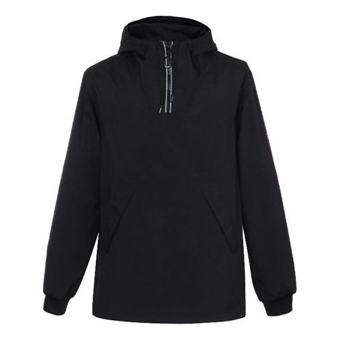 KENZO Acrylic Blending Jacket Coat Male Black FA55BL1491NL-99