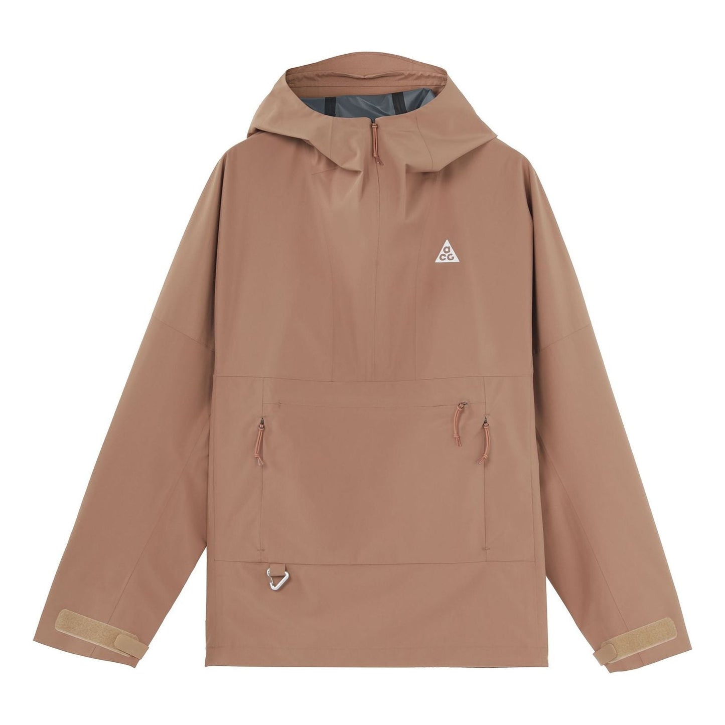Nike SS22 ACG Solid Color Minimalistic Casual Hooded Jacket Brown DN3910-258