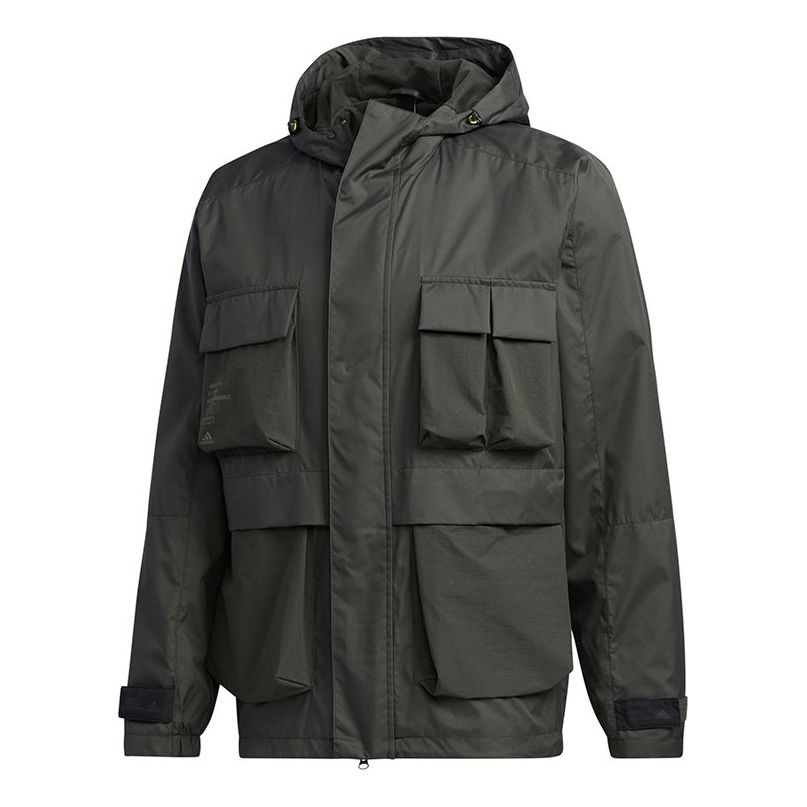 adidas TH Windbreaker Jacket - Green GF4013