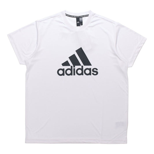 adidas M Mh Bos Tee Training Sports Short Sleeve White FM5370