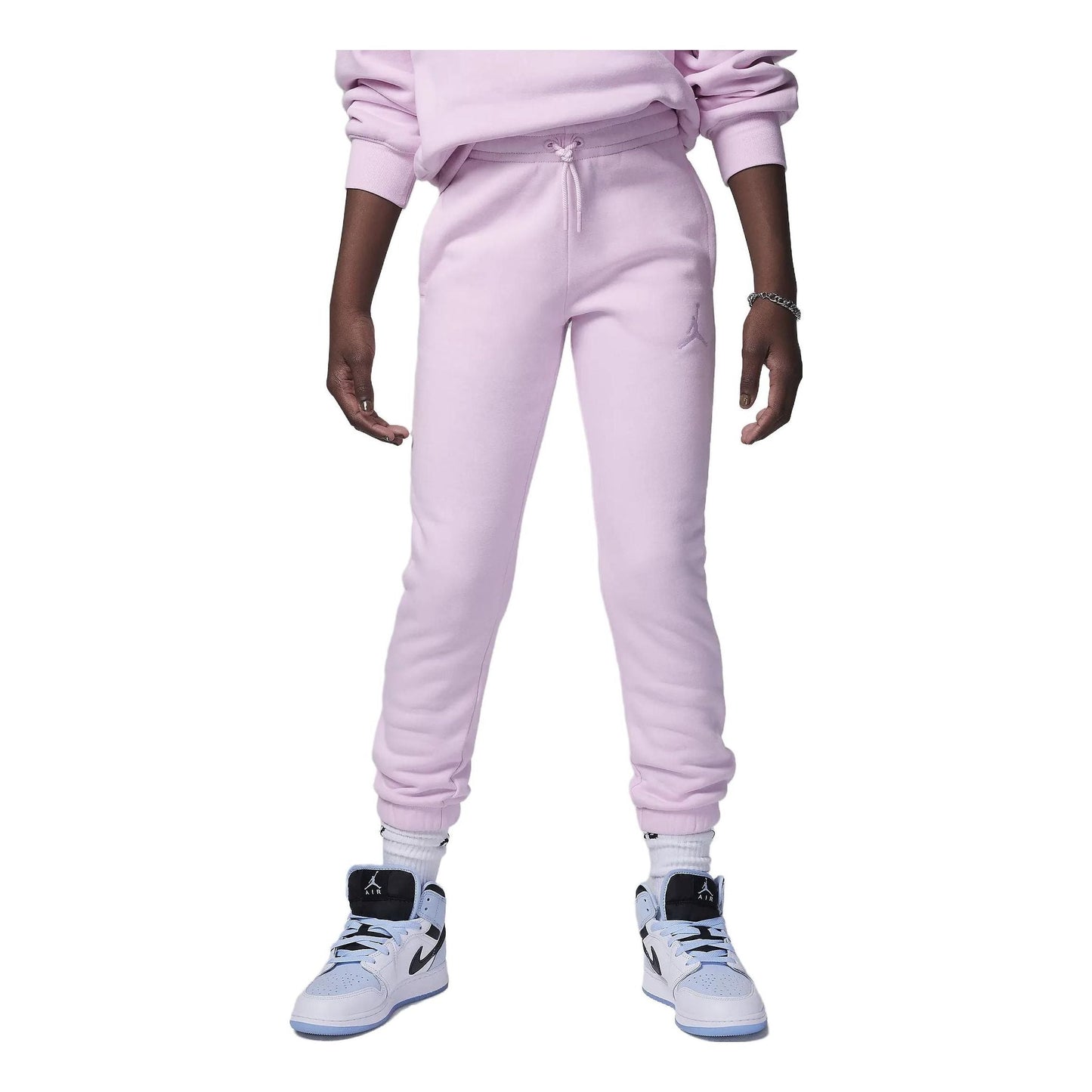 (GS) Air Jordan Icon Play Sweatpants 'Pink' FV2577-663