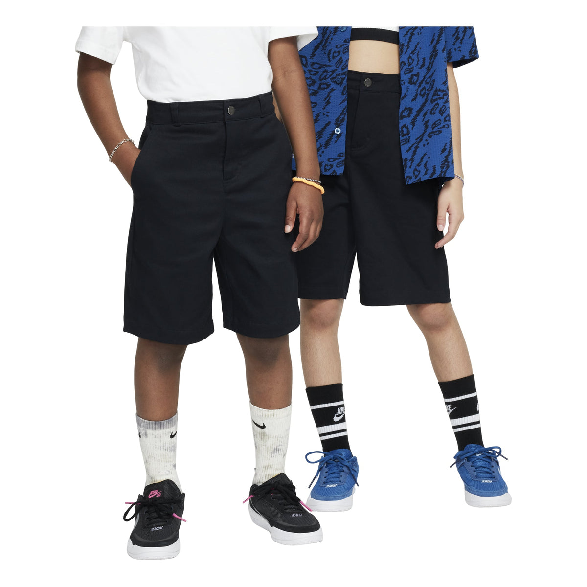 (GS) Nike SB Chino Skate Shorts 'Black' FN9217-010