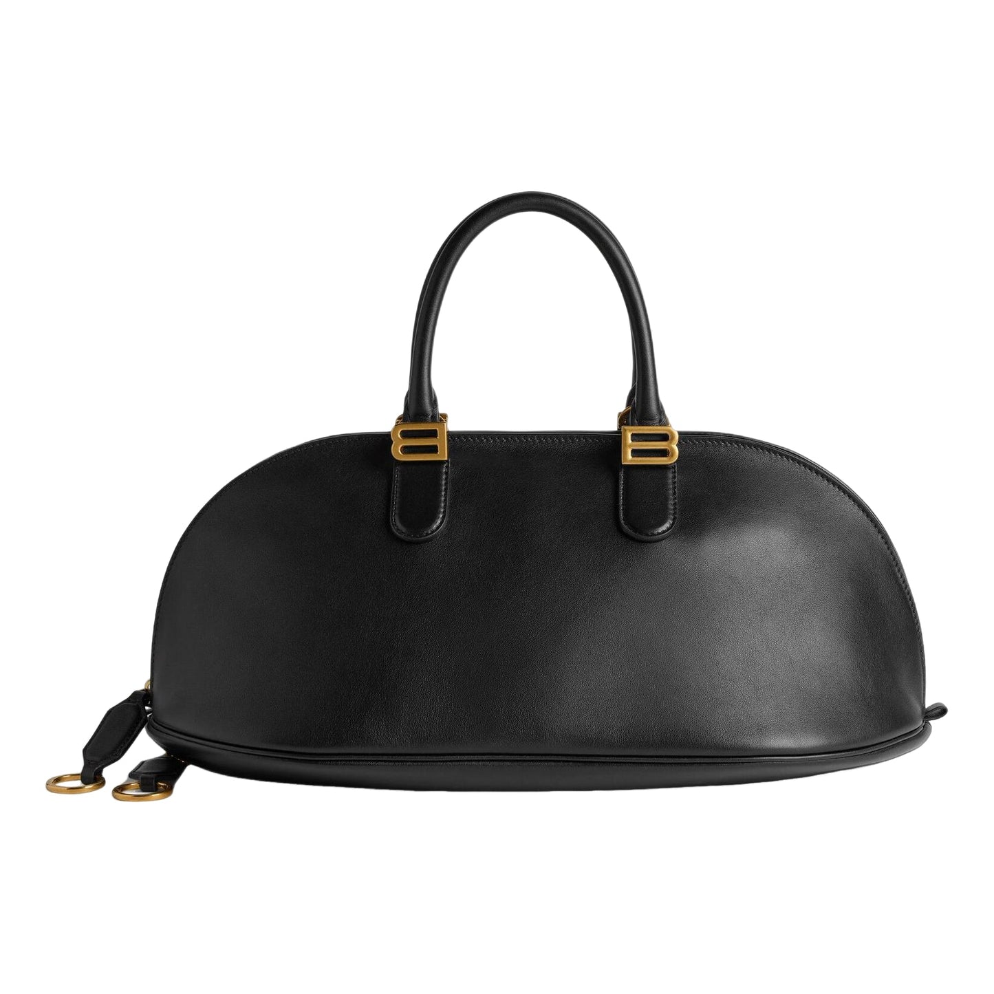 (WMNS) Balenciaga SS26 Bolero Bowling Bag Medium 'Black' 8680742ACJS1000